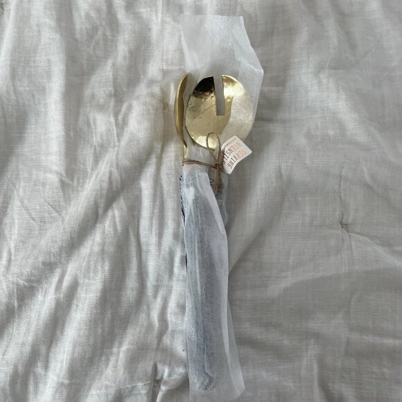 ⭐️Evie Serving Hipster Hippie Artsy Chic Fancy Classy Classic Utensils, Set of 2 - Picture 4 of 5